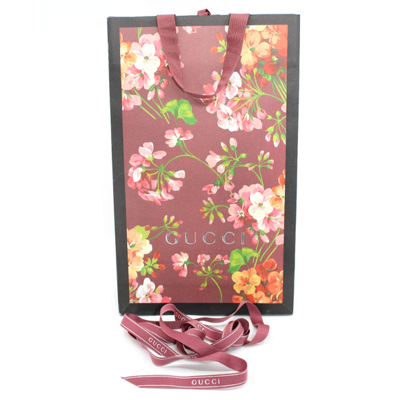 Auth GUCCI Floral Bloom Limited Edition Empty Gift Shopping Bag 15" x 9" x 3.25" - Picture 1 of 5